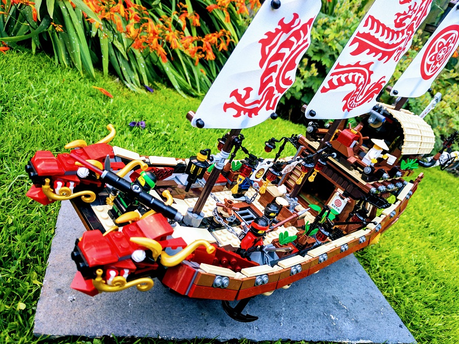 ninjago lego boat set