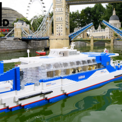 MBNA Thames Clippers Take Float At LEGOLAND Windsor