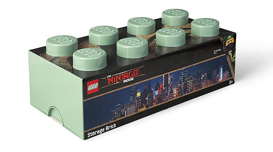 LEGO Ninjago Movie Sortierbox Aufbewahrungsbox/-kasten mit Fächern durchsichti 