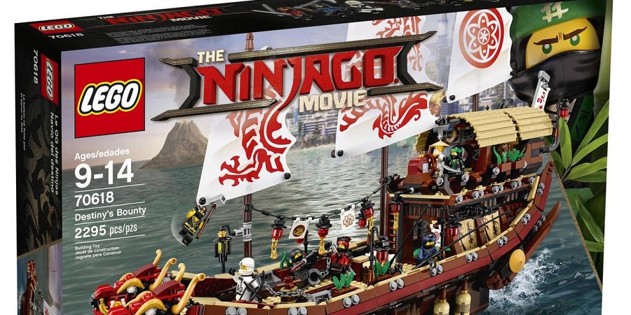 lego ninjago ship 70618