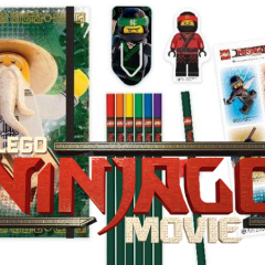 The LEGO NINJAGO Movie Stationery Range