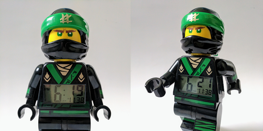 LEGO NINJAGO LLOYD ALARM CLOCK NEW IN BOX MODEL 9009198 