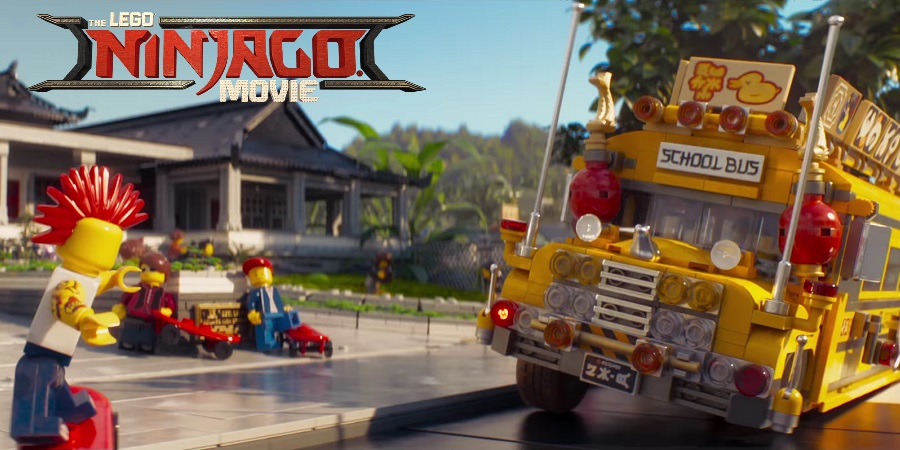 lego ninjago movie school bus