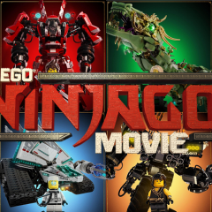 New The LEGO NINJAGO Movie Vehicle Posters Revealed