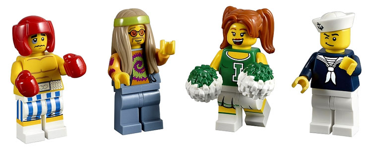 for sale online LEGO 5004941 Toys R US 2017 Bricktober Minifigure Set 