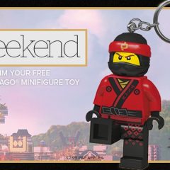 Get Your Free LEGO With i Weekend Today