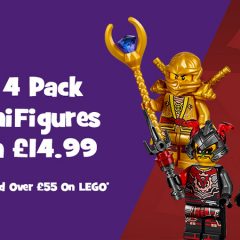 Free LEGO Minifigure Packs At Toys R Us