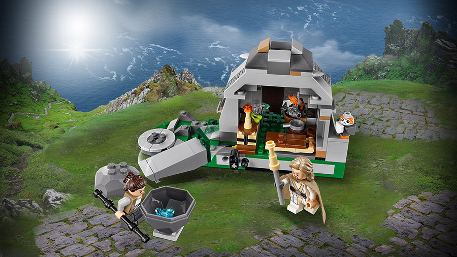  LEGO Star Wars: The Last Jedi Ahch-To Island Training