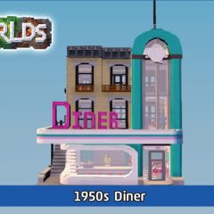 LEGO Downtown Diner Comes To LEGO Worlds