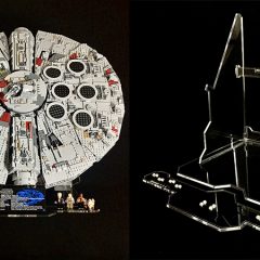 Wicked Brick Releases UCS Falcon Display Stand