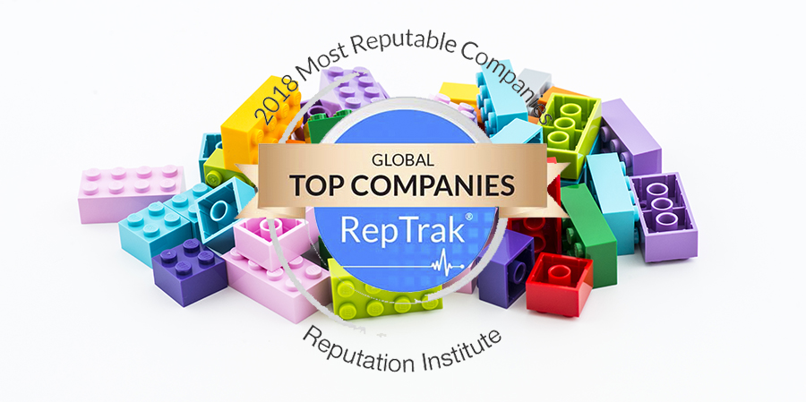 LEGO Group 2018 RepTrak Rating - BricksFanz