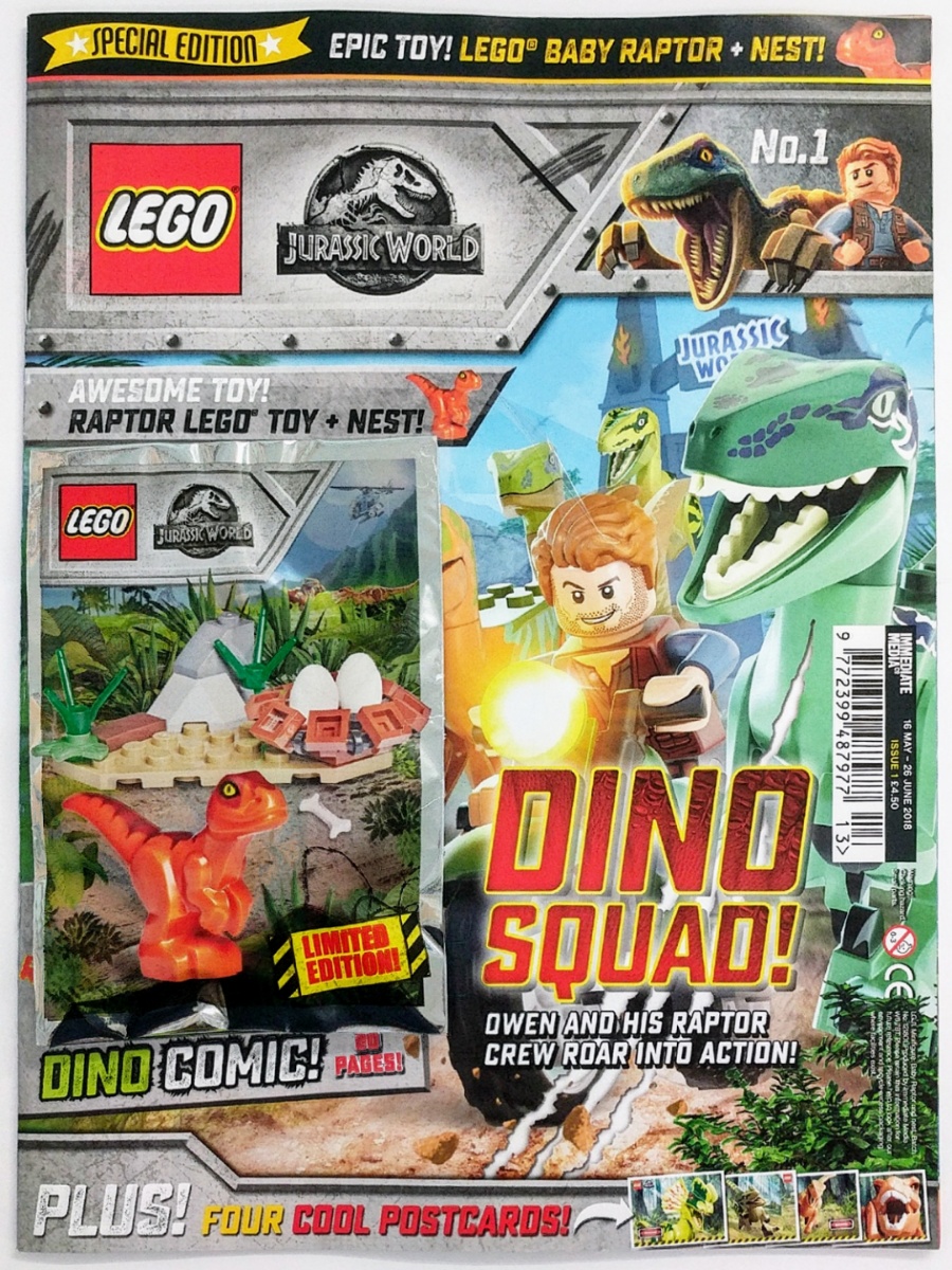 LEGO Jurassic World Magazine Out Now BricksFanz