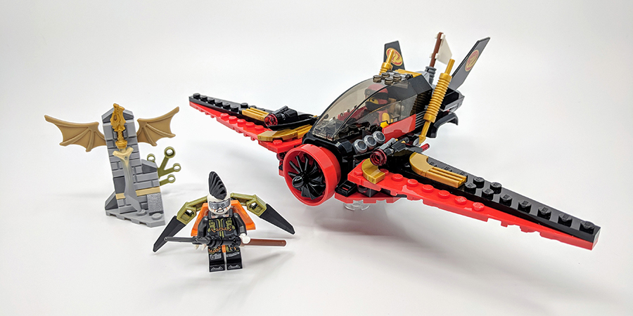 Details about   LEGO Ninjago Jet Jack w Jet Pack Hunted Minifigure 70650 70653 njo470