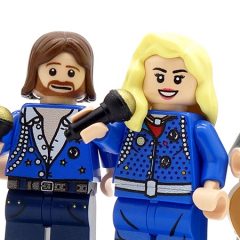 Eurovision Icons Transformed into Minifigures