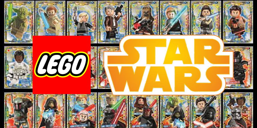 LEGO Star Wars Serie 1 Trading Card Game alle 3 Mini Tin Boxen leer 