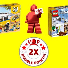 Double VIP Points On Two LEGO Creator 3-in-1 Sets