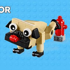 Free LEGO Creator Cute Pug Polybag Now Available