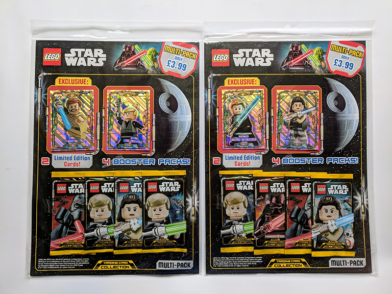 lego star wars trading card collection
