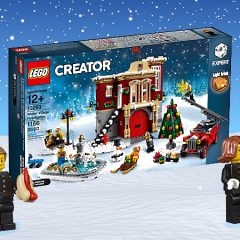 LEGO Creator Winter Village Fire Station Now Available