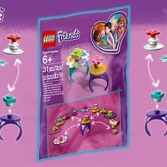 Free Friendship Rings Gift With LEGO Friends Sets