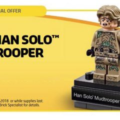 Free Han Solo Mudtrooper Minifigure Offer Now Available