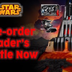 Pre-order LEGO Star Wars Vader’s Castle Now