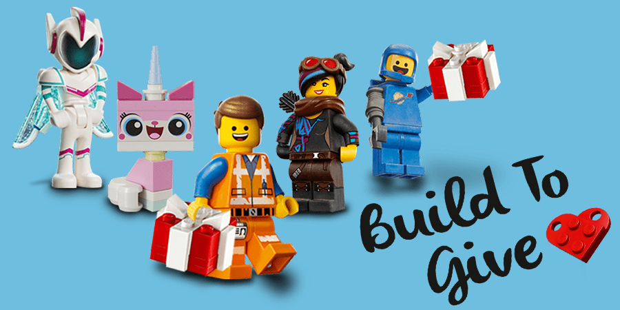 build to give lego