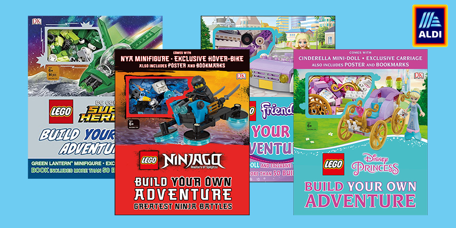 LEGO Build Your Own Adventure Books Only £7.99 - BricksFanz