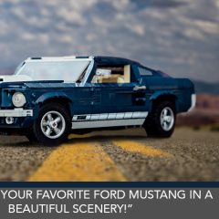 LEGO Ideas Contest: Ford Mustang In Beautiful Scenery!