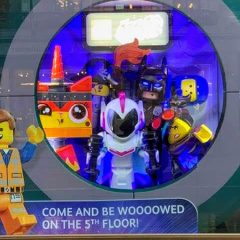 The LEGO Movie 2 Hamleys Window Display