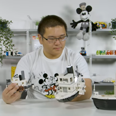 LEGO Ideas Steamboat Willie Designer Video