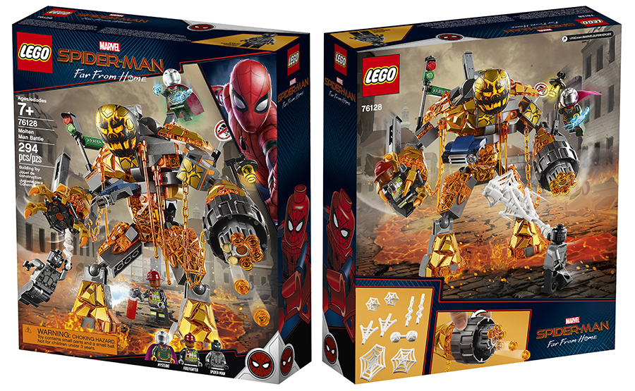 lego spider man 2019 far from home
