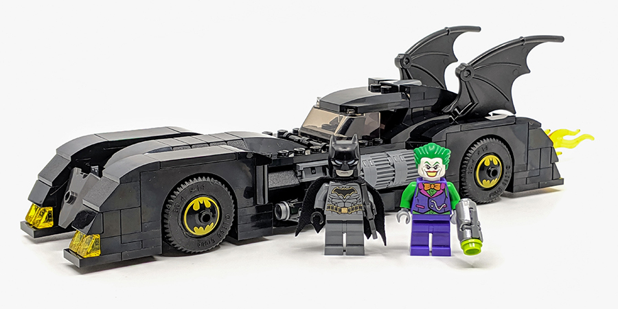 LEGO 76119 DC Batman Batmobile Verfolgungsjagd mit dem Joker 342 Teile Bauset 
