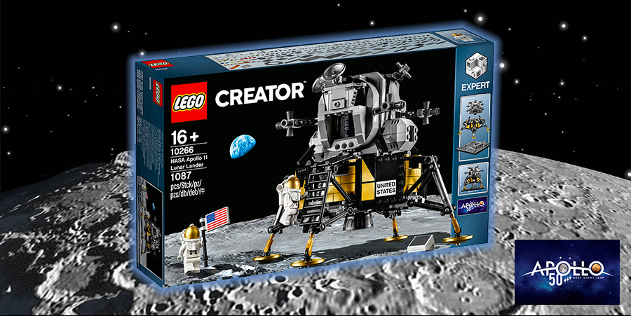 bid boksning Anstændig 10266: NASA Apollo 11 Lunar Lander Set Review - BricksFanz