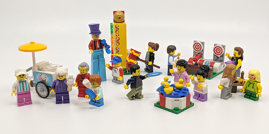 LEGO City 60234 People Pack Fun Fair Multiple Minifigure Set NEW & SEALED 