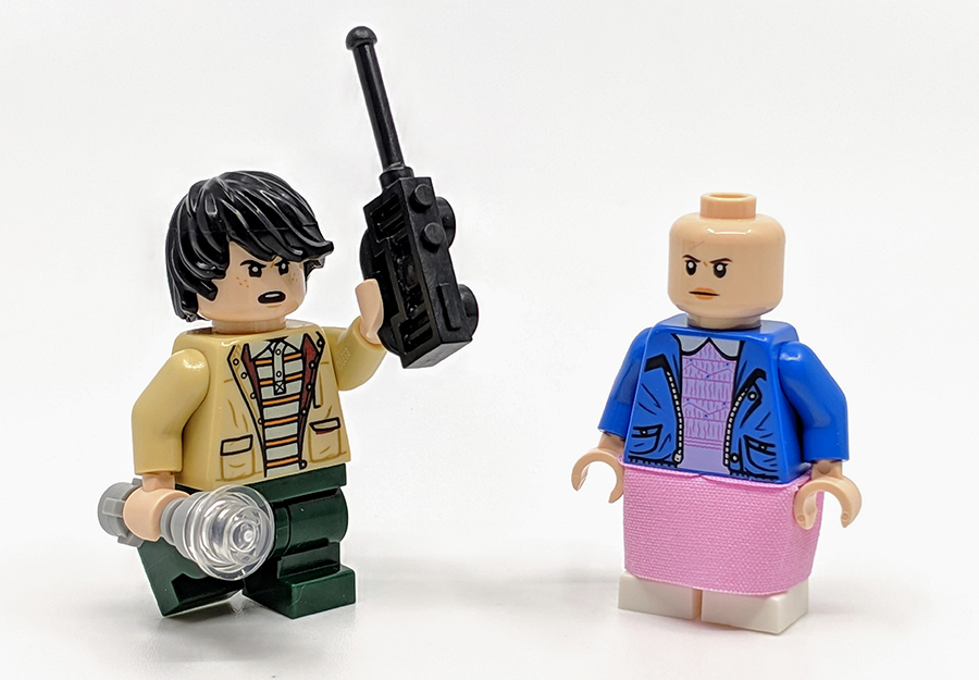 Stranger Things Horror Toys Dustin,Eleven,Will 8 X Mini Figures Use With Lego 