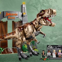 LEGO Jurassic Park T. rex Rampage Set Now Available