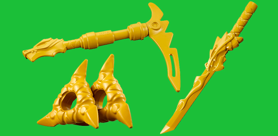 ninjago foam weapons