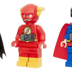 New LEGO DC Super Heroes Minifigure Clocks Revealed