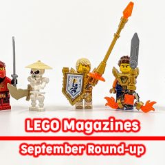 LEGO Magazines September Round-up