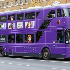 A Real LEGO Knight Bus Hits Streets Of London