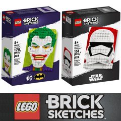 New LEGO Brick Sketches Now Available