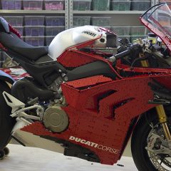 Life-sized LEGO Technic Ducati Build For Real