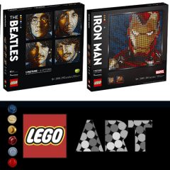 New LEGO Art Sets Now Available