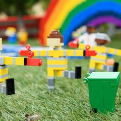 LEGOLAND Windsor Unveils Thank You To Key Workers