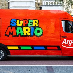 Argos Build Delivery Van From LEGO Bricks