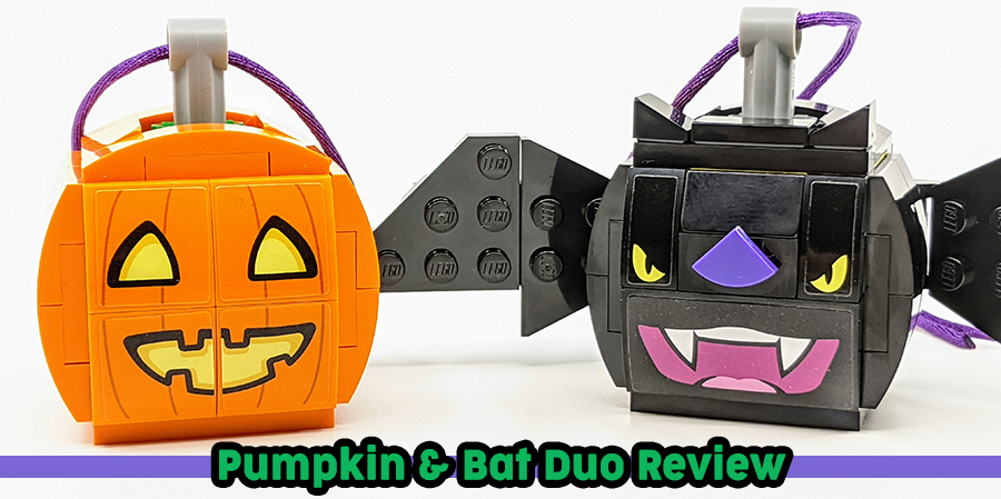 LEGO Pumpkin & Bat Duo Set 854049 