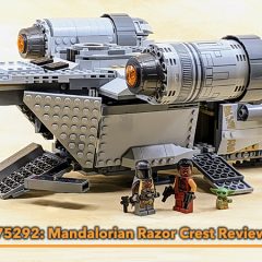 75292: Mandalorian Razor Crest LEGO Set Review