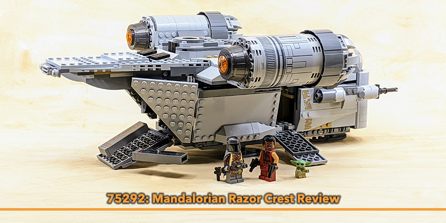 LEGO The Mandalorian™ Bounty Hunter Transport 75292. Now
