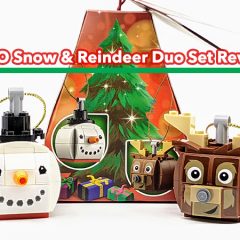 854050: Snow & Reindeer Duo LEGO Set Review